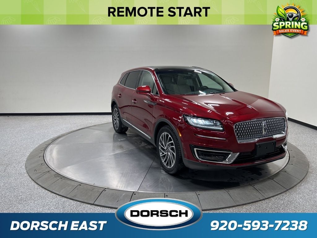 2019 Lincoln Nautilus Reserve