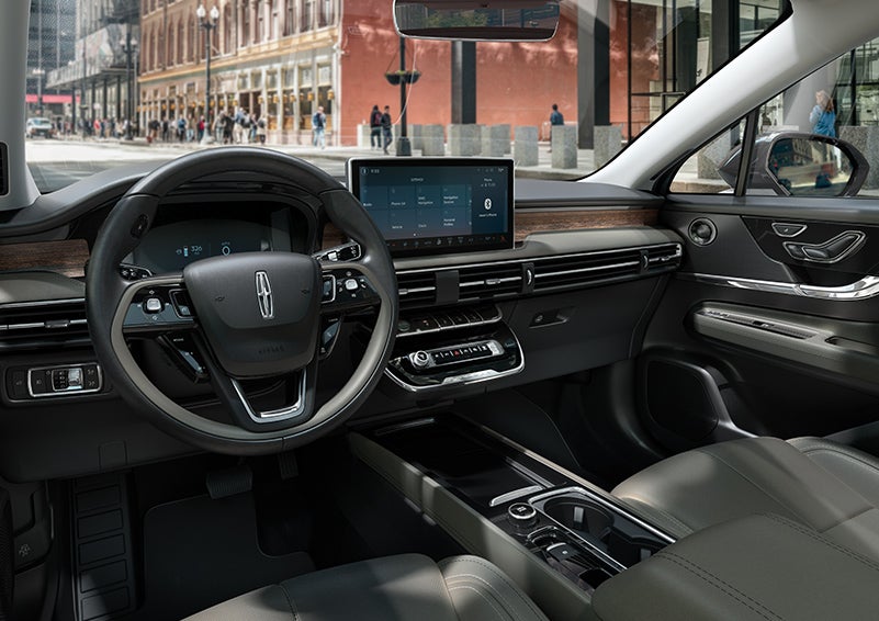 The interior dashboard of 2024 Lincoln Corsair® SUV is shown here. | Dorsch Lincoln in Green Bay WI