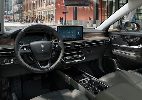 The interior dashboard of 2024 Lincoln Corsair® SUV is shown here. | Dorsch Lincoln in Green Bay WI
