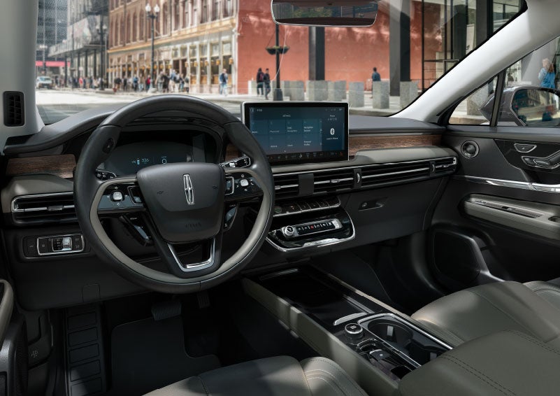 The interior dashboard of 2024 Lincoln Corsair® SUV is shown here. | Dorsch Lincoln in Green Bay WI