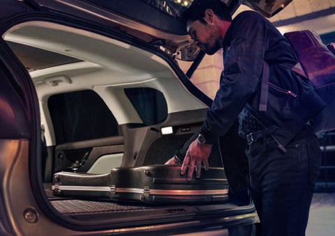 The driver of a 2024 Lincoln Corsair® SUV is shown selecting the drive mode. | Dorsch Lincoln in Green Bay WI